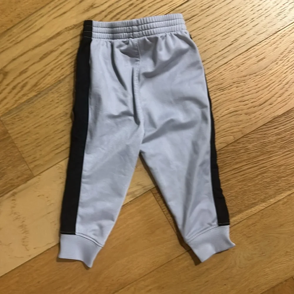 Jordan Baby Warm Up Pants | Gray Black Joggers | 18 Months